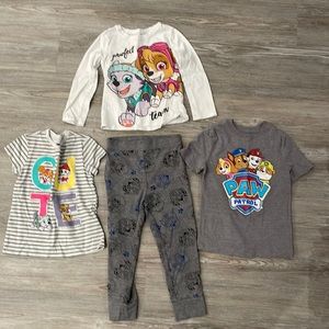 Paw patrol old navy shirts and pants